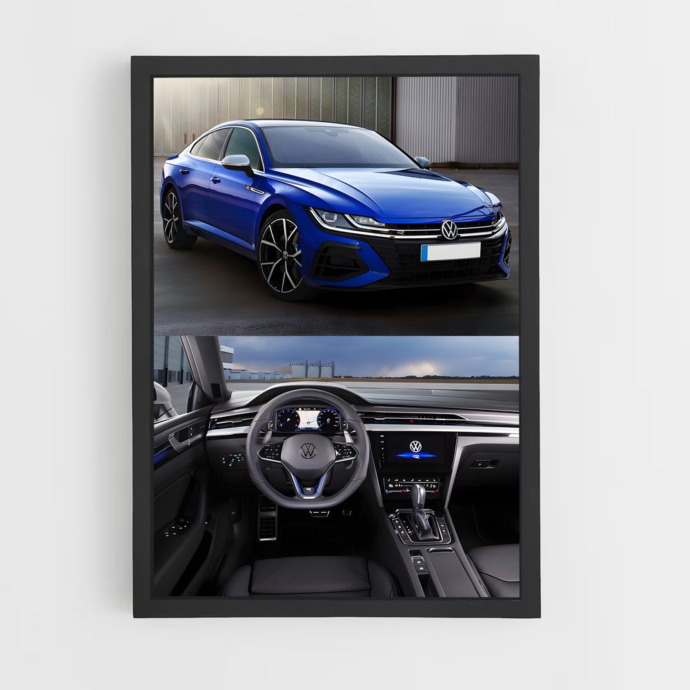 Poster Visionnaire Arteon – affiche Volkswagen (vue 2)